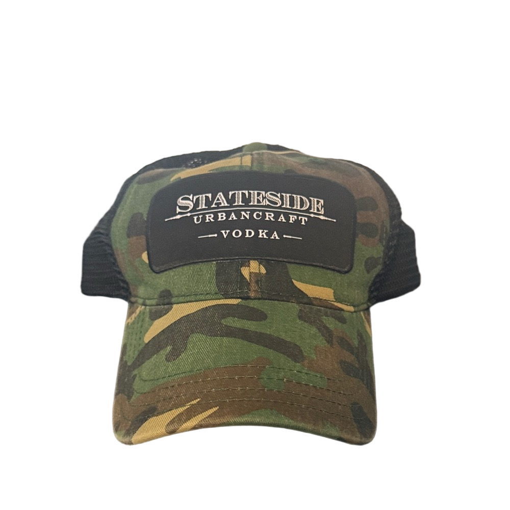 NWOT Richardson “Stateside Urbancraft Vodka” Camouflage SnapBack Cap